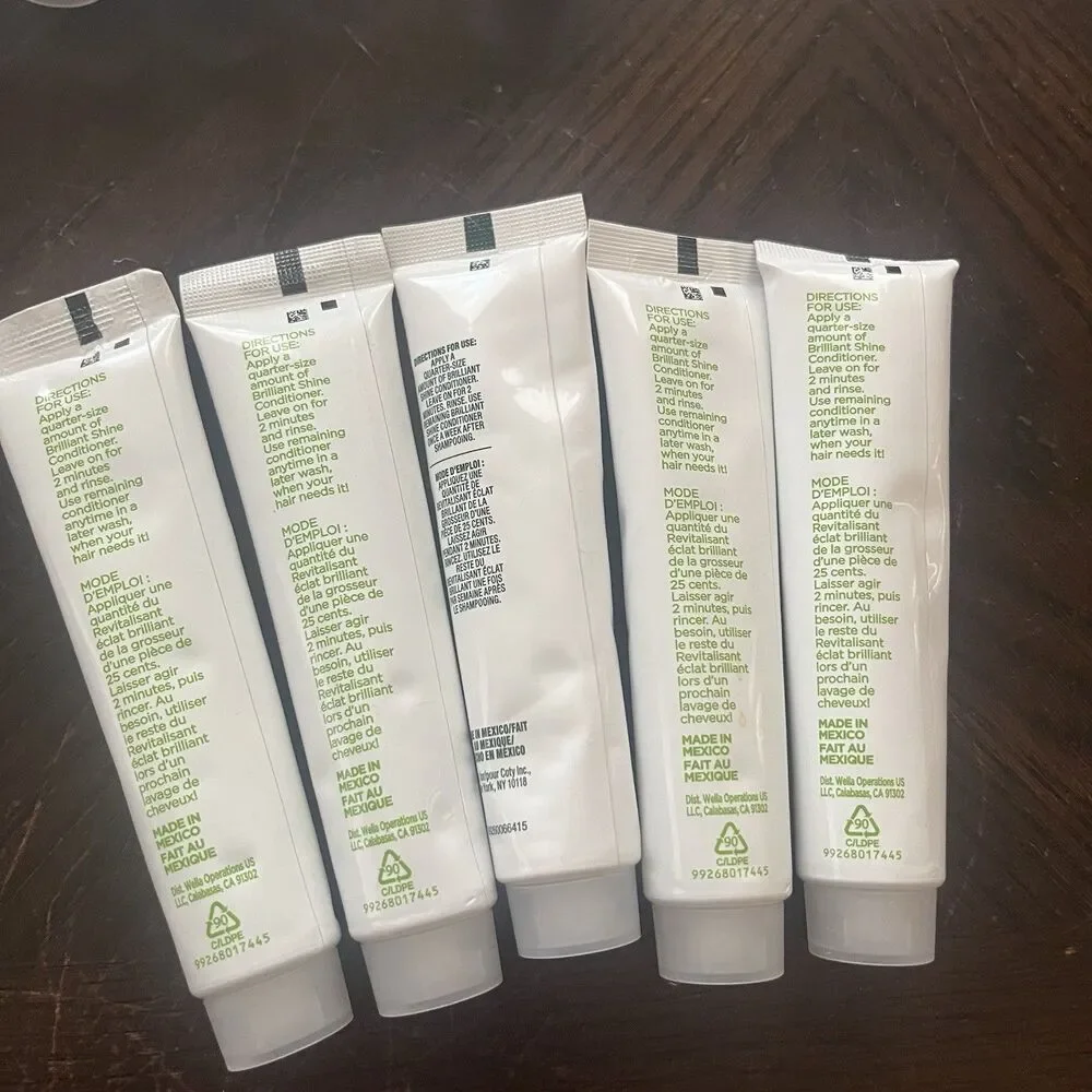 (5) Clairol Natural Instincts 3 Brilliant Shine Conditioner 1.85Fl Oz Each - New